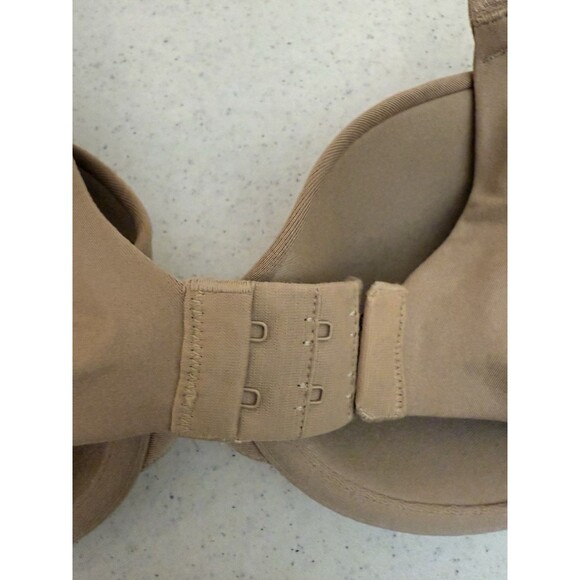 New Warners Cloud 9 lightly lined underwire Bra Full Coverage Beige 34B - Picture 7 of 9